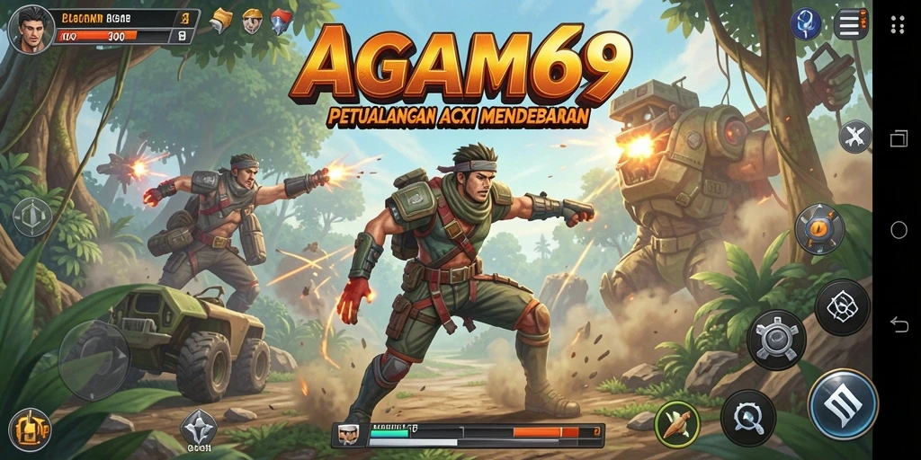 Tangkapan layar gameplay menegangkan dari AGAM69.