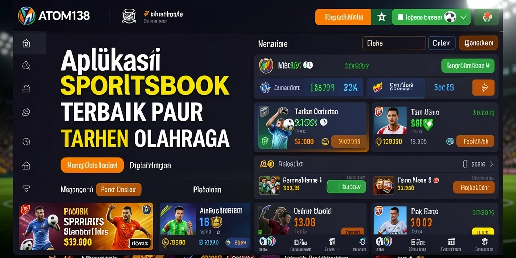 Screenshot utama ATOM138 menampilkan pengalaman taruhan olahraga yang menarik dan interaktif.