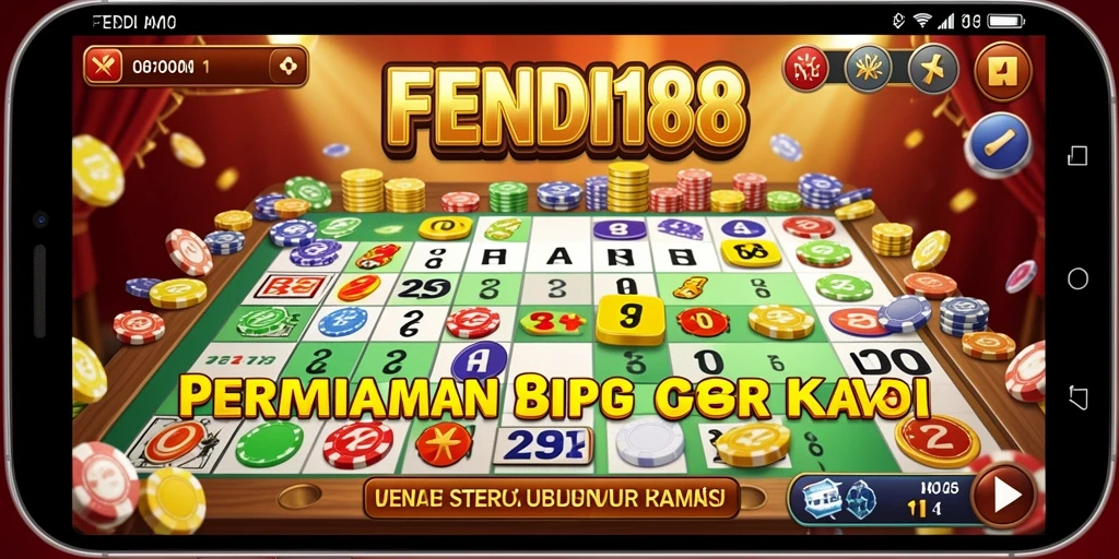 Tampilan gameplay seru dari FENDI188 di layar ponsel pintar.