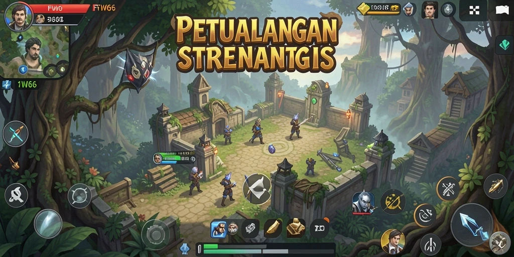 Tampilan gameplay FW66 yang intens dan strategis.