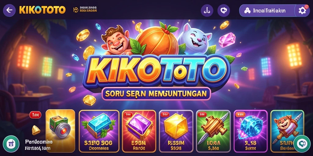Tampilan gameplay Slot yang mendebarkan di KIKOTOTO.