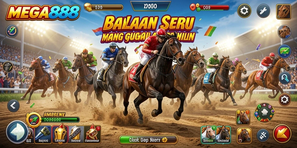 Gameplay seru dari MEGA888 yang menggugah adrenalin para pemain.