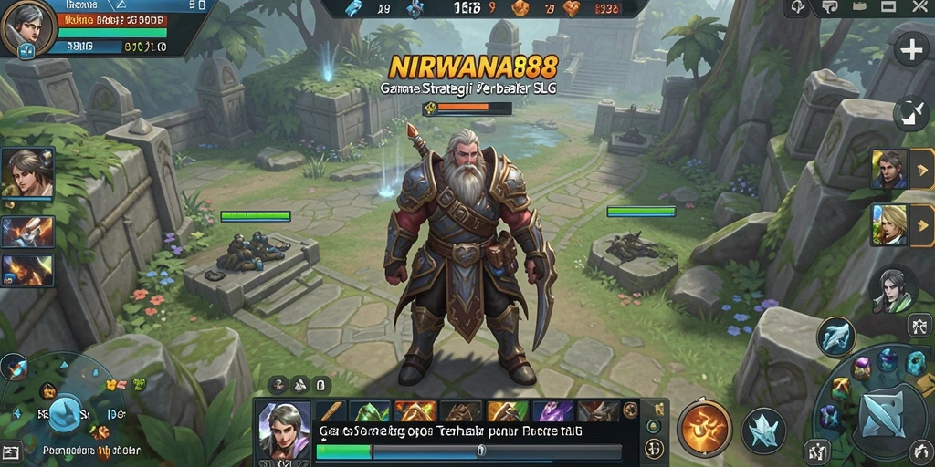 Tampilan menarik gameplay NIRWANA88 dalam pertempuran strategi.