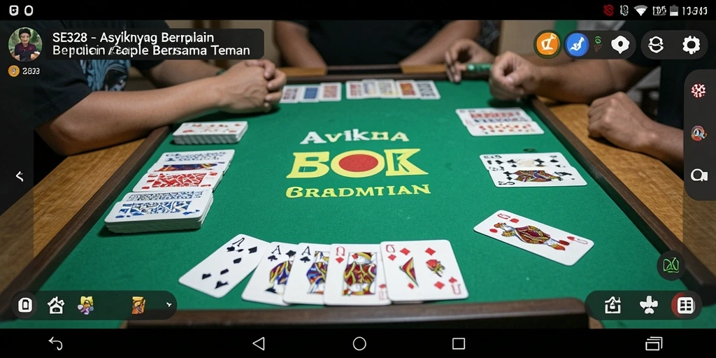 Tampilan menarik dengan gameplay Gaple yang seru.