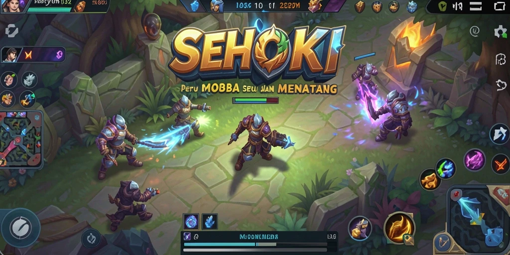 Tampilan gameplay SEHOKI yang seru dan dinamis.