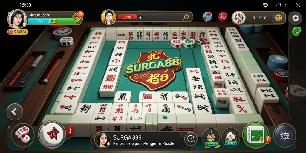 Gameplay SURGA88 yang menarik dengan desain Mahjong yang menawan.