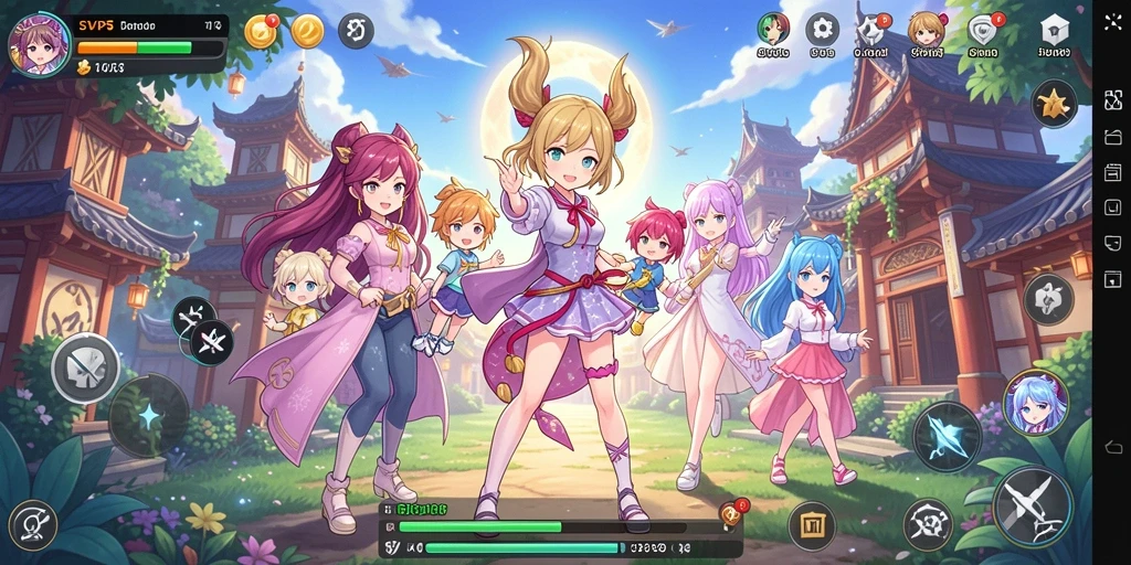 Screenshot gameplay SVIP5 yang menarik dan penuh aksi.
