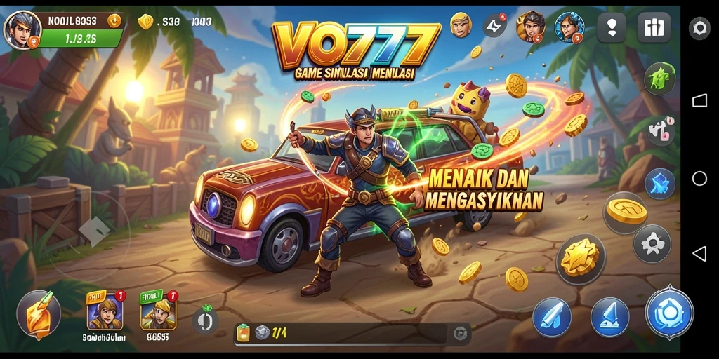 Tampilan gameplay VO777 yang mendebarkan dan interaktif.