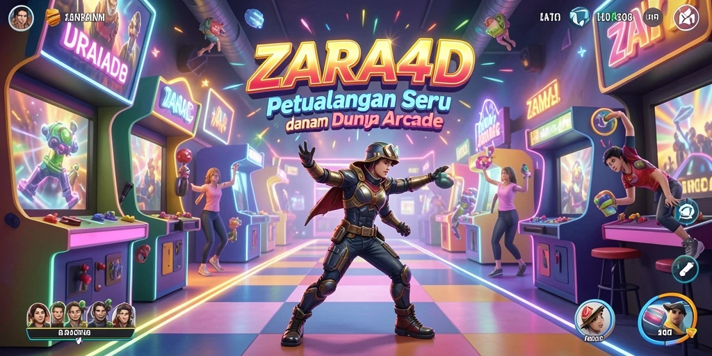 Tangkapan layar ZARA4D menampilkan aksi gameplay seru dari dunia arcade.